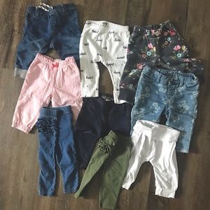 6 month bottoms lot 🙃